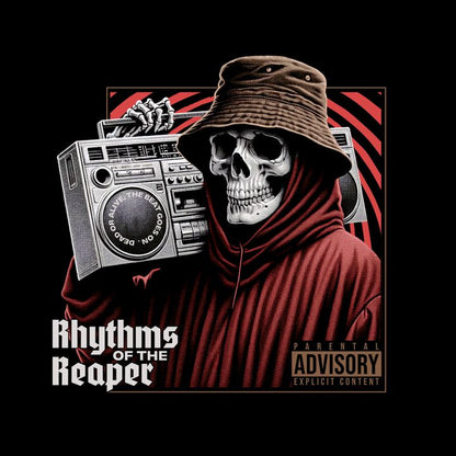 Rhythms of the Reaper Graphic Tee - The Baggy Vibe