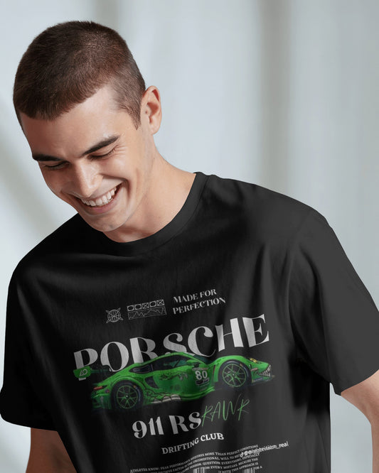 Porsche 911 RS Drifting Club Tee - The Baggy Vibe