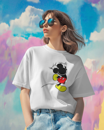 Mickey Mouse Cartoon Printed - The Baggy Vibe