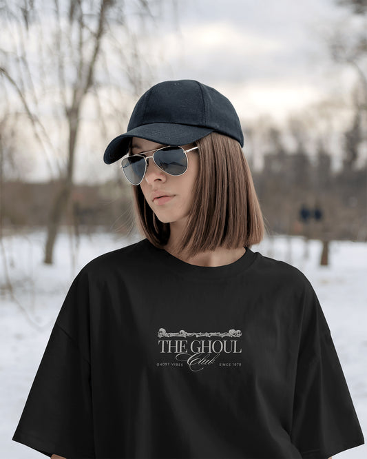 The Ghoul Club Oversized Tee - The Baggy Vibe