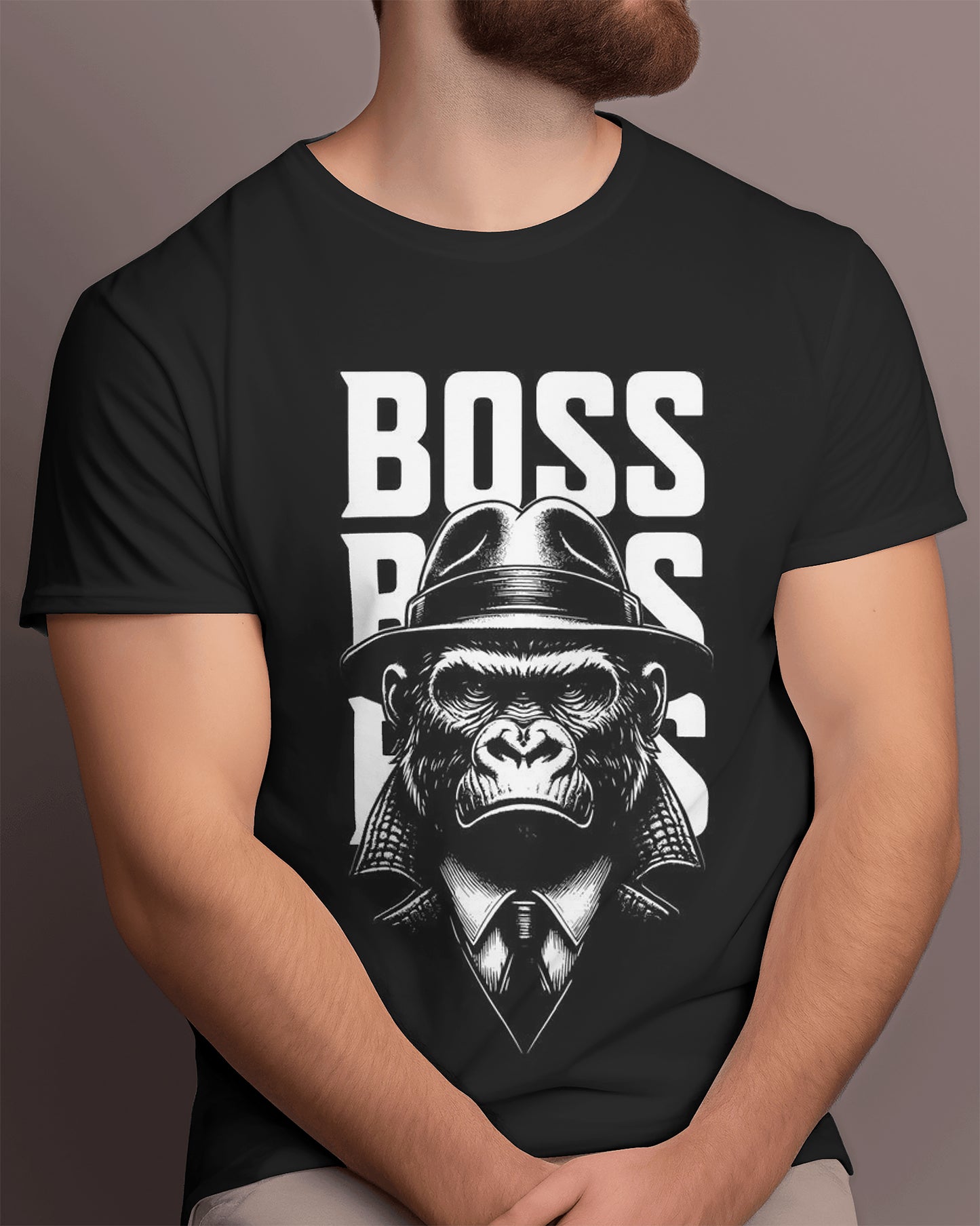 Boss Ape Graphic Tee - The Baggy Vibe