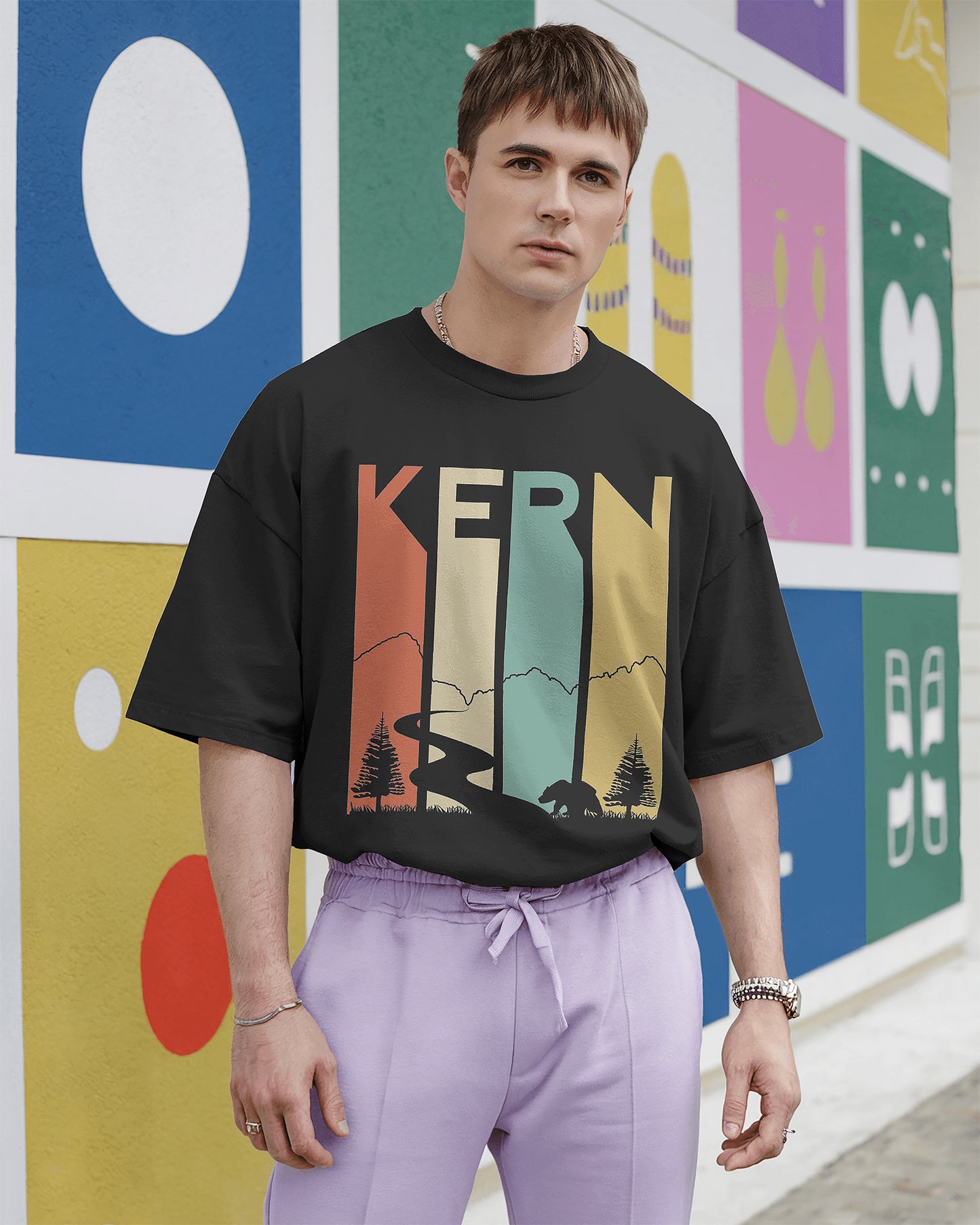 Retro Kern Adventure Oversized T-Shirt - The Baggy Vibe