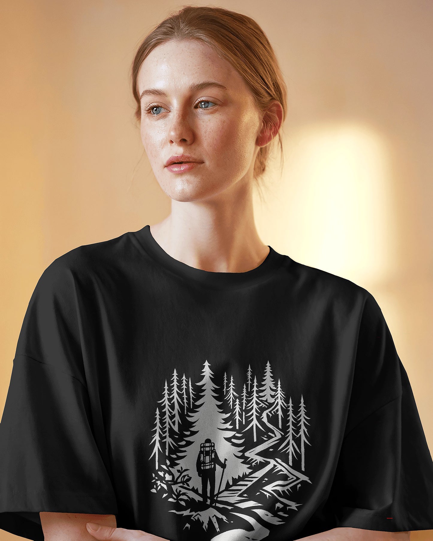 Wanderer’s Path Oversized Tee - The Baggy Vibe