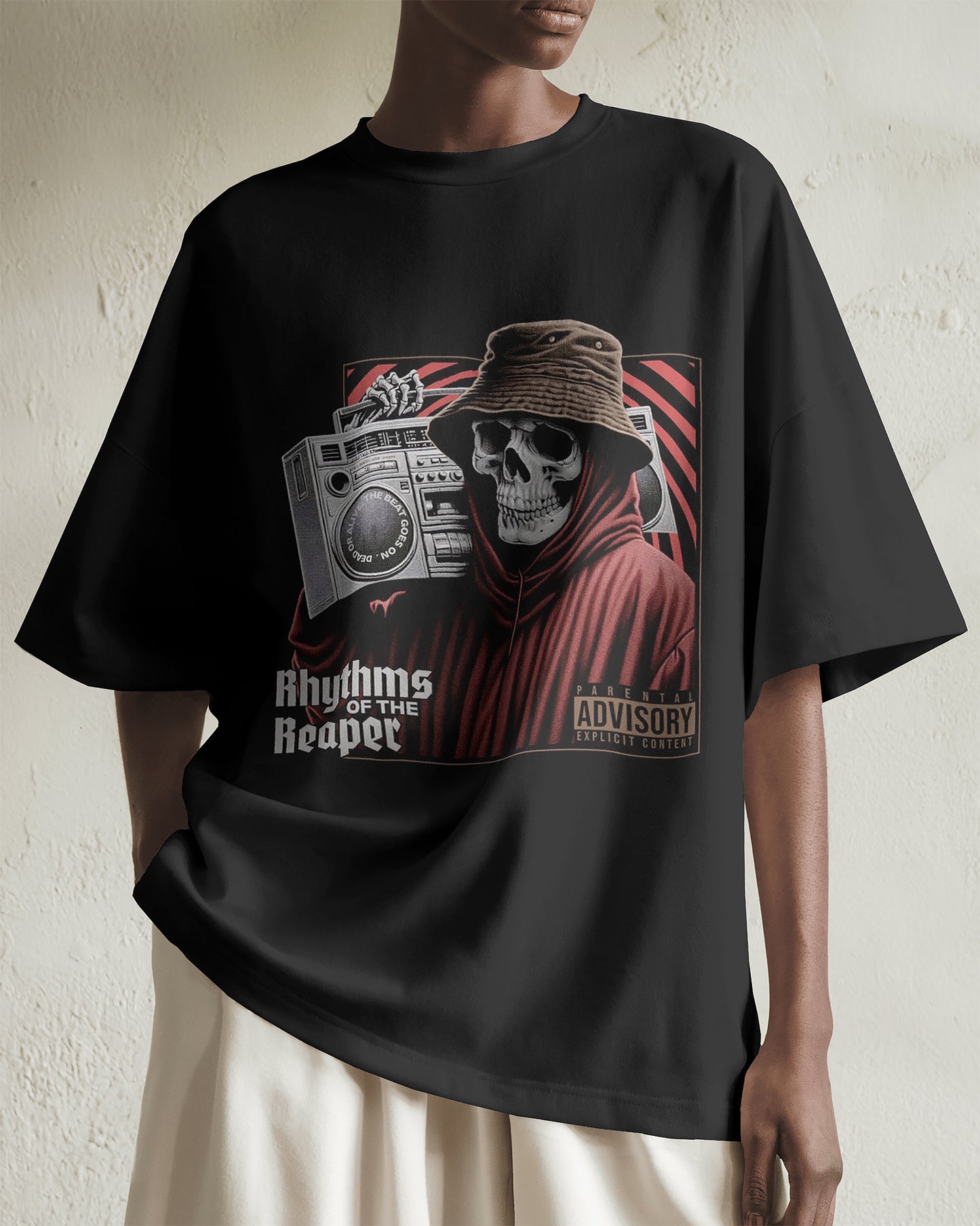 Rhythms of the Reaper Graphic Tee - The Baggy Vibe