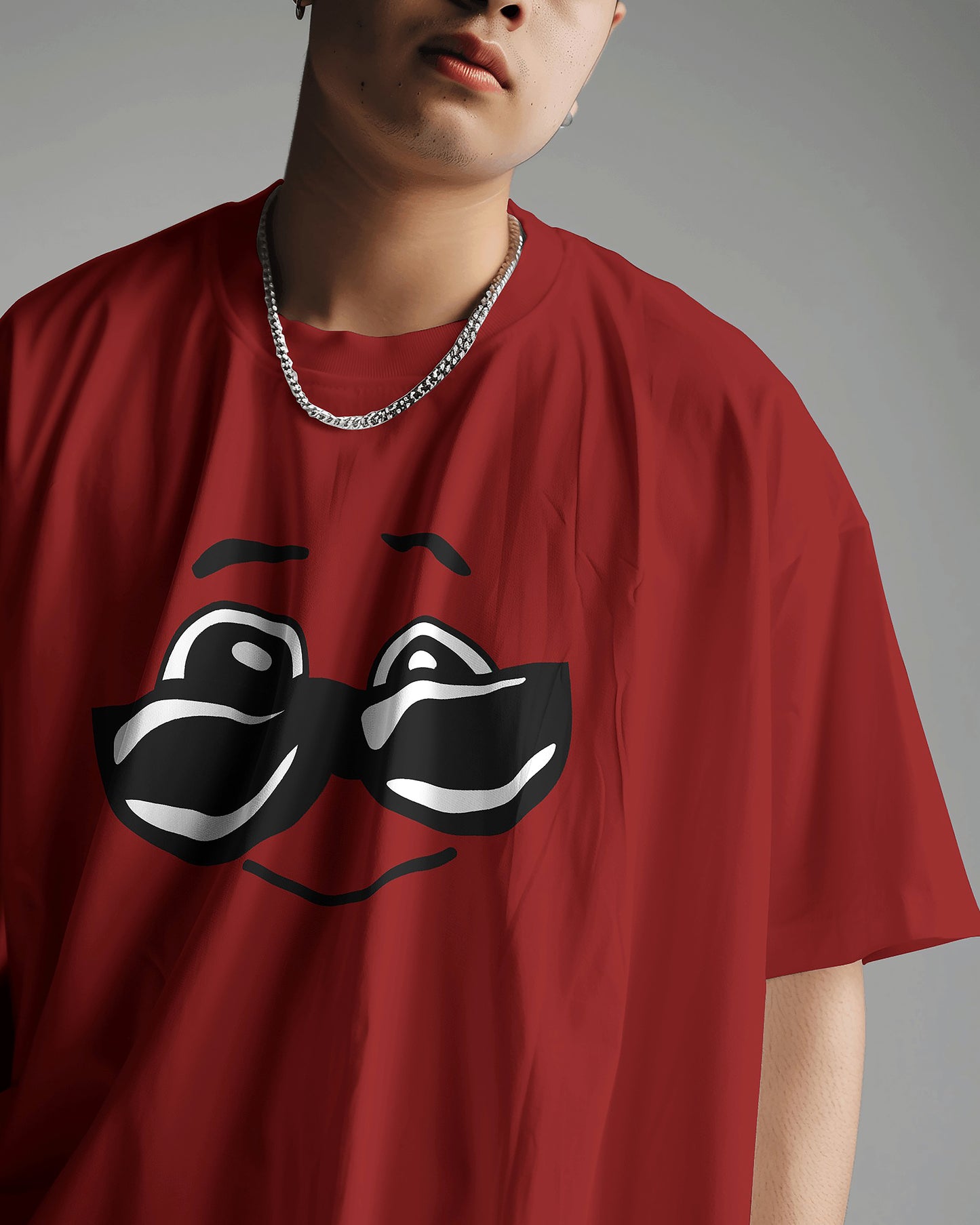 Cool Shades Smiley T-Shirt – Fun & Stylish 😎 - The Baggy Vibe