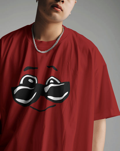 Cool Shades Smiley T-Shirt – Fun & Stylish 😎 - The Baggy Vibe