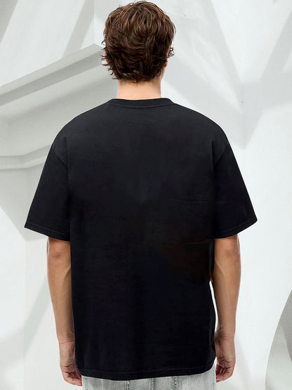 Rhythm of Our Hearts Oversized T-Shirt – Futuristic Vision Streetwear - The Baggy Vibe